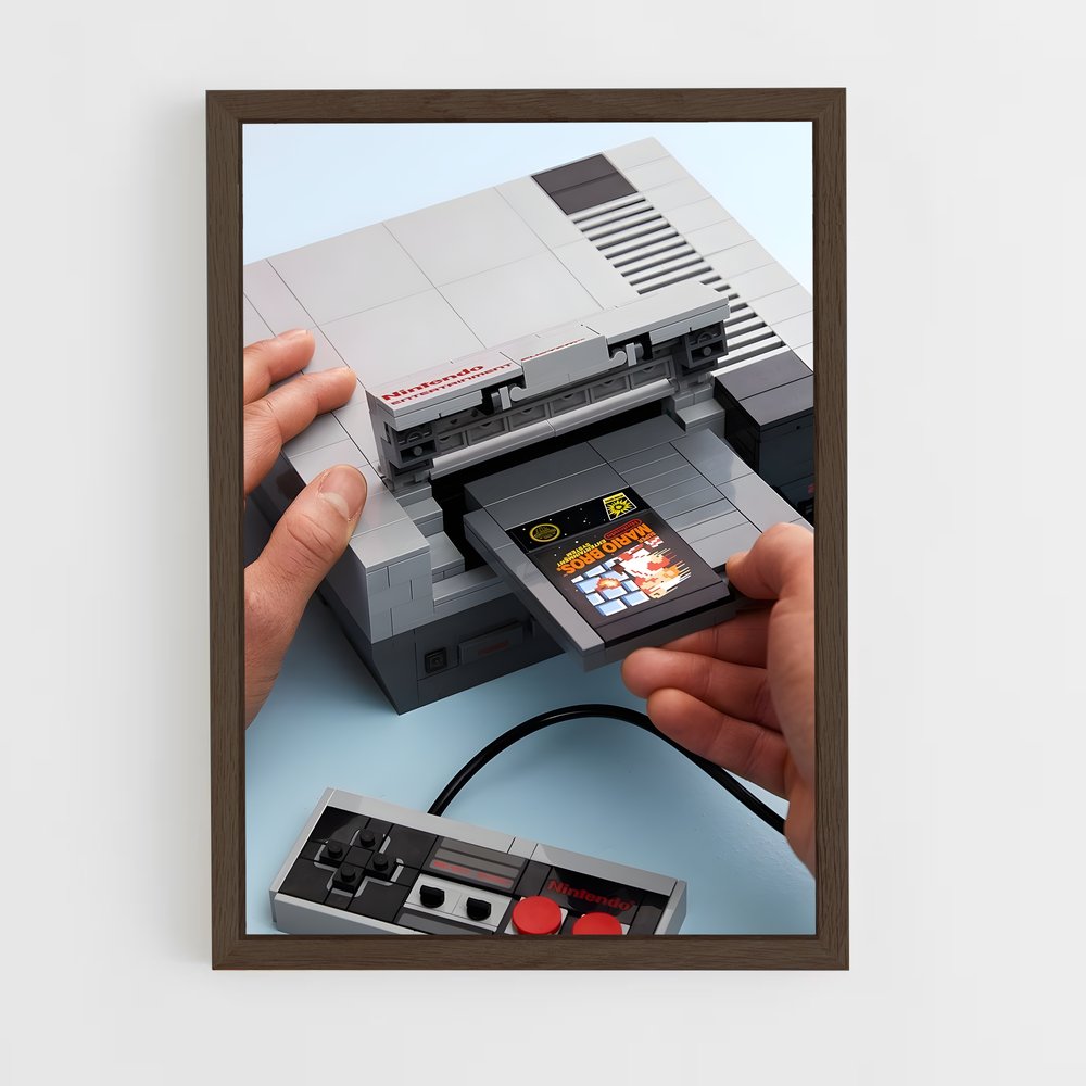 Poster Playtime Nostalgia – affiche Consoles (vue 5)